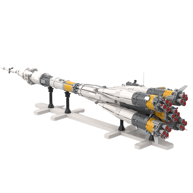 Gobricks MOC-109502 - Soyuz-FG Rocket | Power Blockz