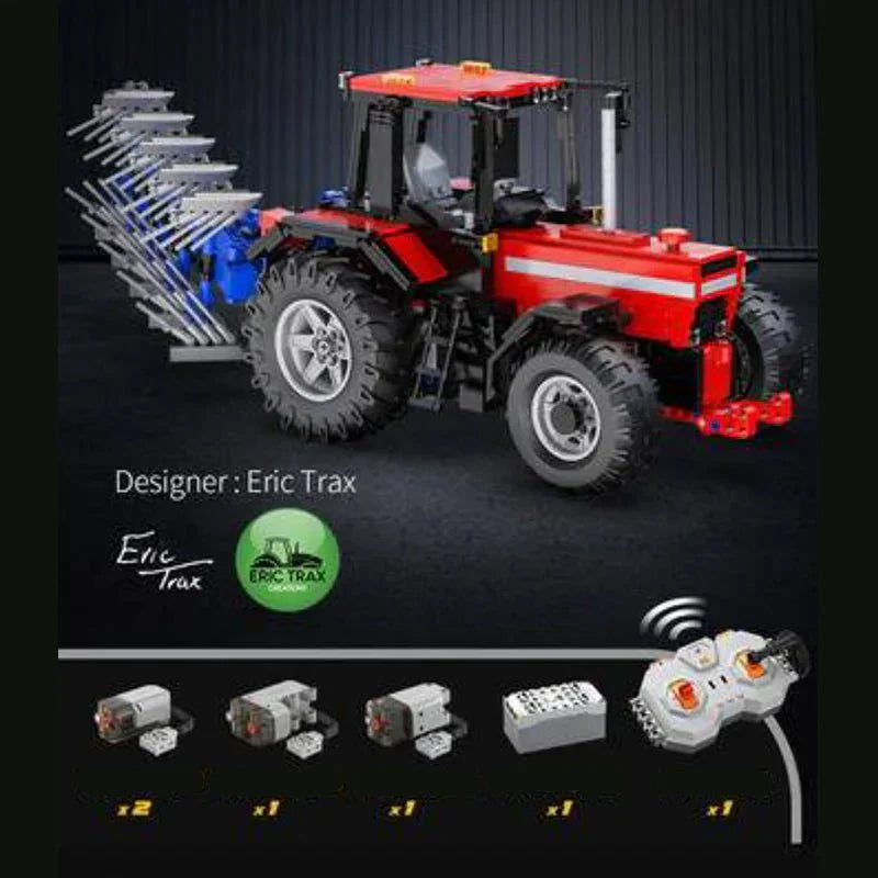 CaDa C61052W - RC Plowing Tractor - vue 7 | Power Blockz