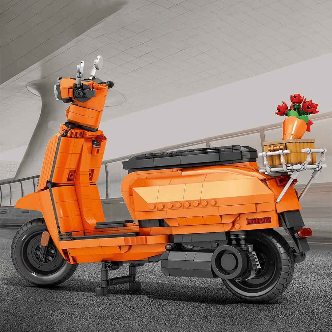 Reobrix 11036 - Orange - Lambretta V200 Special - vue 6 | Power Blockz