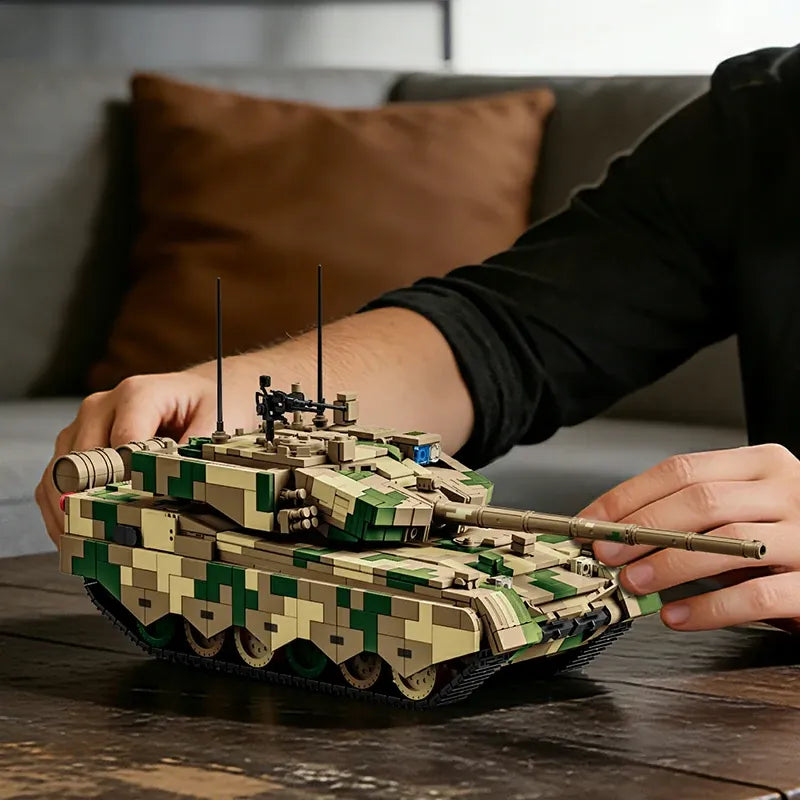 12GO 97032 - Type 99B Main Battle Tank Military - vue 9 | Power Blockz