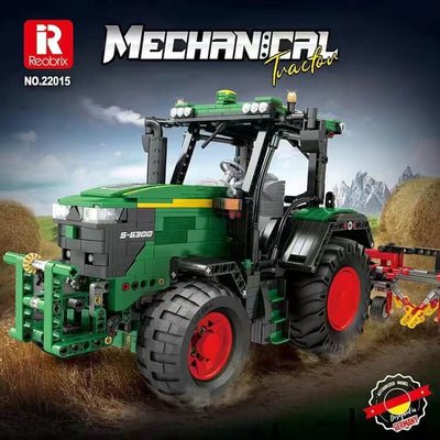 Mould King 17020 - RC Farming Tractor - vue 3 | Power Blockz