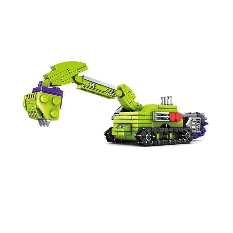 Transformers Mecha Robot Engineering Vehicle Bricks Toy | 709pcs - Transformers Mecha Robot Engineering Vehicle Bricks Toy - vue 8 | Power Blockz