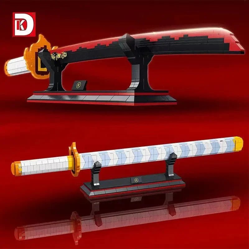 DK 1503 - Movie Demon Slayer Nichirin Sword Bricks Toy - vue 9 | Power Blockz