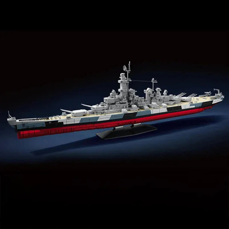 12GO 98009 - USS Montana Battleship - vue 7 | Power Blockz