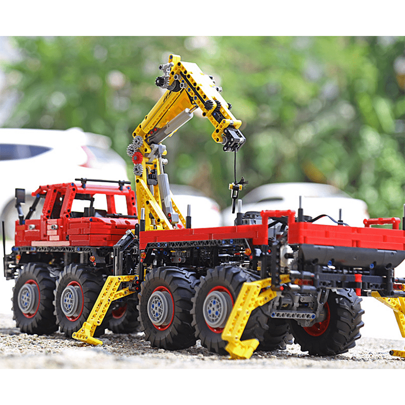 Mould King 13146 - RC Logging Truck - vue 4 | Power Blockz