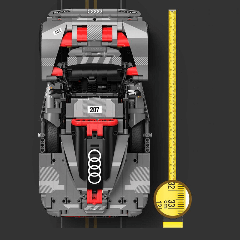 Rastar 92700 - Remote Controlled 4x4 RS Q e-tron - vue 12 | Power Blockz