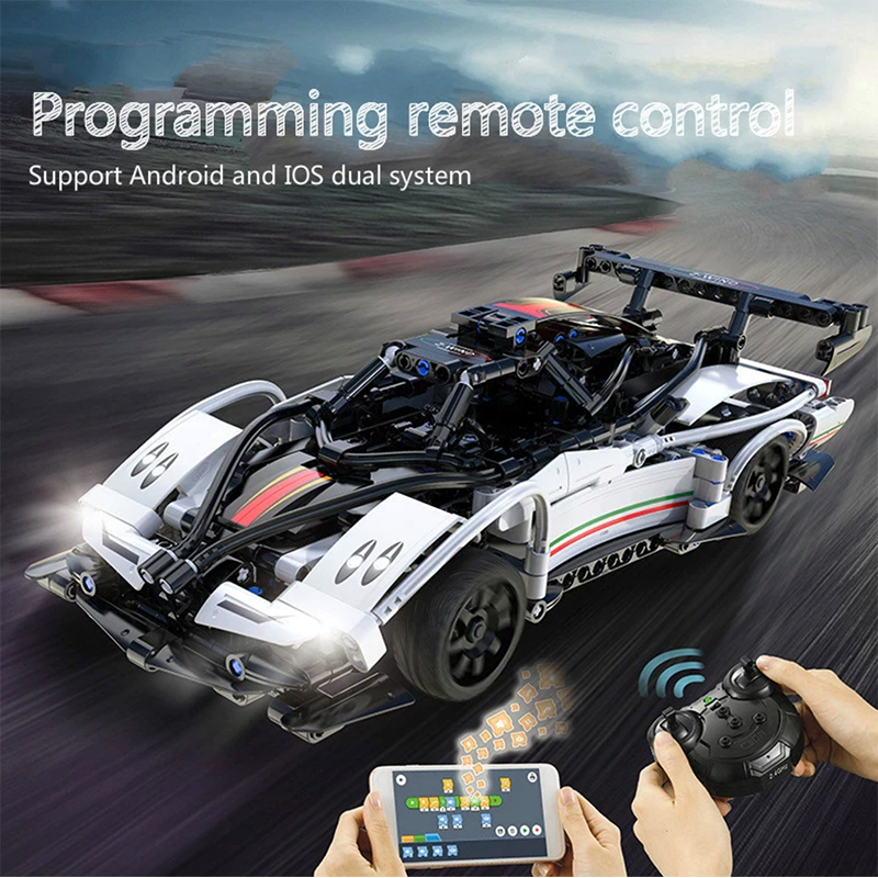 c51054 PF - Zonda Cinque Hypercar Remote Control - vue 4 | Power Blockz