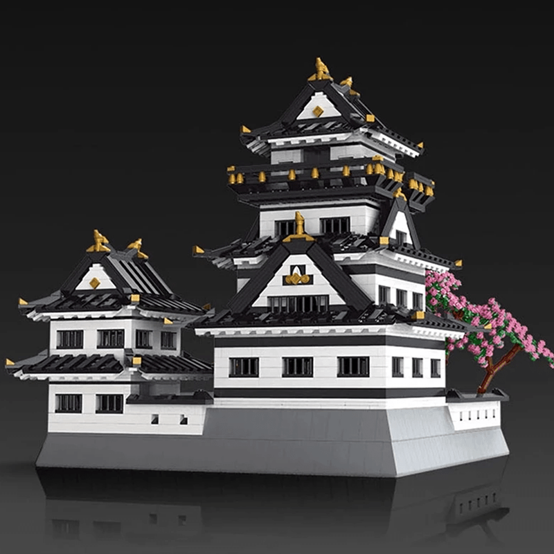 Mould King 22006 - Himeji Castle - vue 7 | Power Blockz