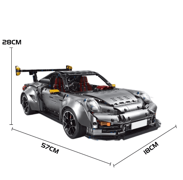 TGL T5026 - Green - Remote Controlled - Twin-Turbo 911 GT2 Track Coupe - vue 7 | Power Blockz