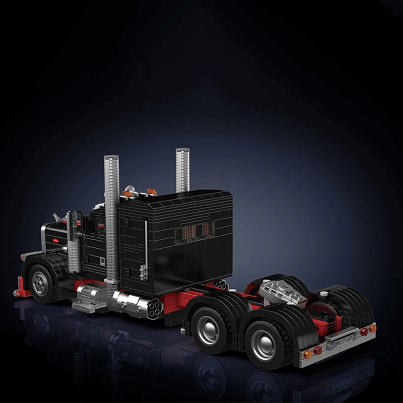 Mould King 10037 - Rugged American Pickup - vue 4 | Power Blockz