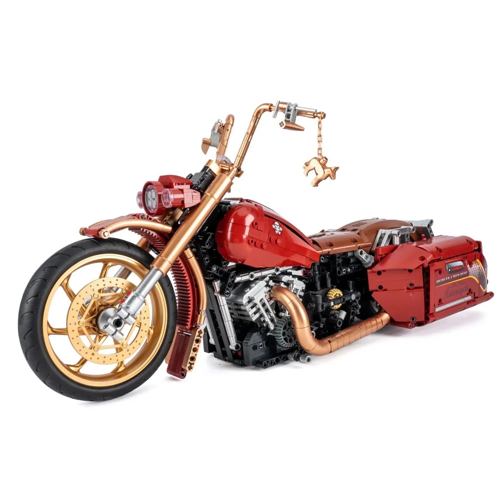 KBOX 10514 - Red Custom Chopper | Power Blockz