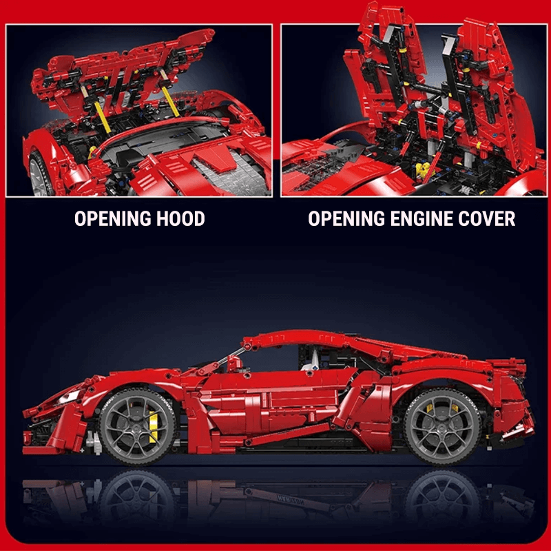 Mould King 13190 Static - Exclusive Lebanese Hypercar - vue 3 | Power Blockz