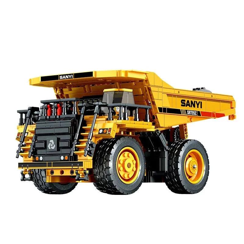 Sembo 712023 - Mining Dump Truck Model | Power Blockz