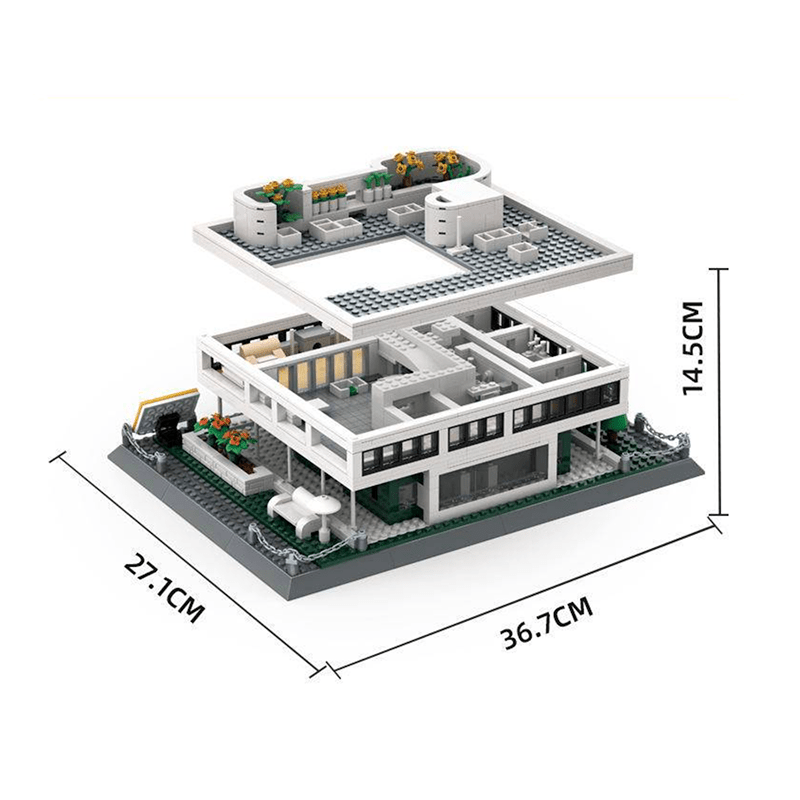Wange 5237 - Villa Savoye, Paris - vue 7 | Power Blockz