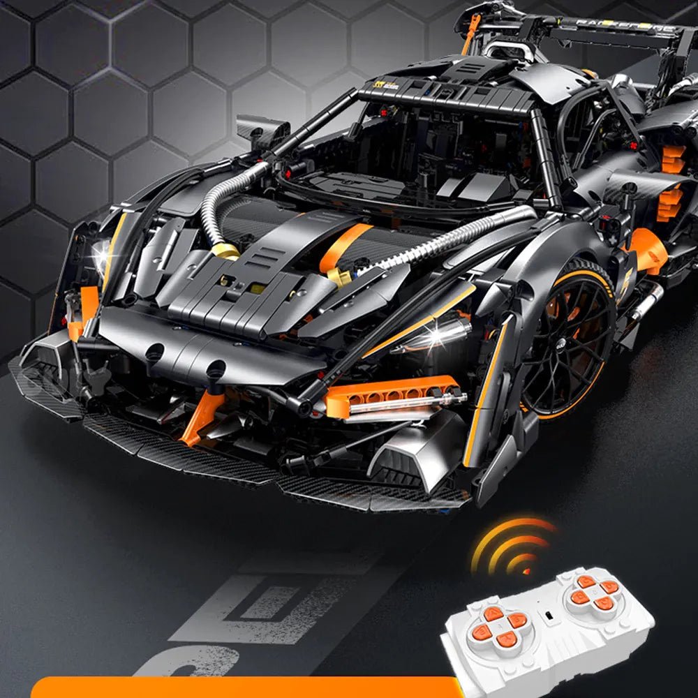 Guly 10646 - Static Version - Ultimate Senna GTR Track Hypercar - vue 16 | Power Blockz