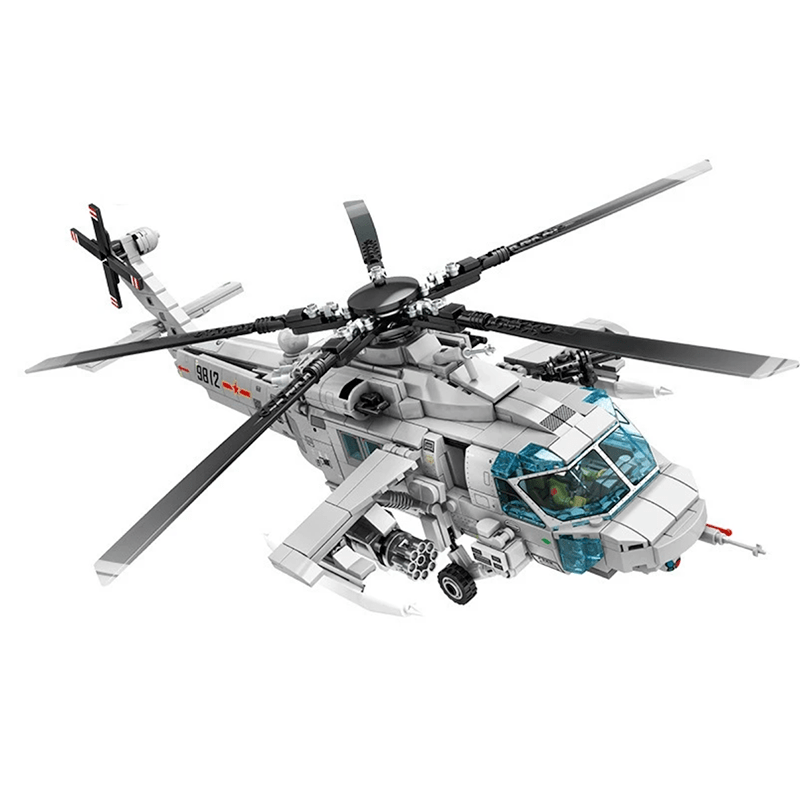 Sembo 202125 - Z-20 Attack Helicopter | Power Blockz