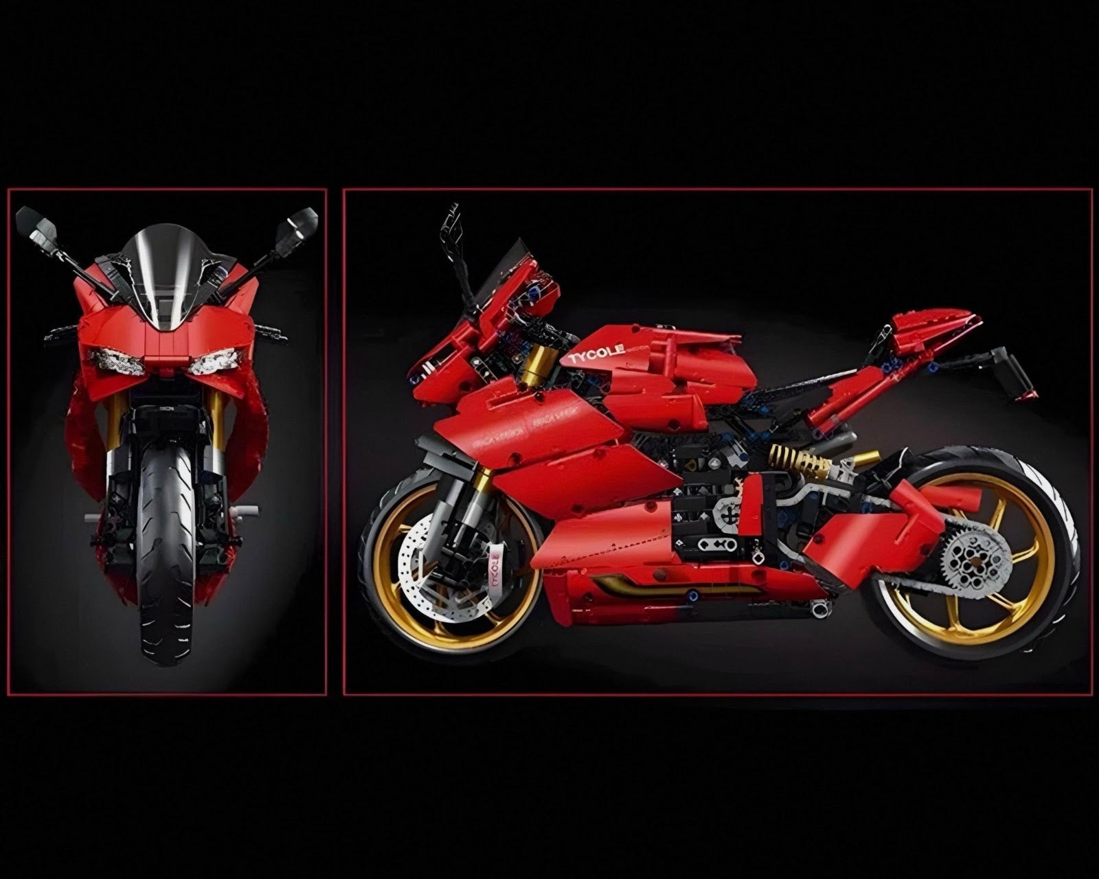 Reobrix 85004 - V4 Racing Superbike - vue 2 | Power Blockz