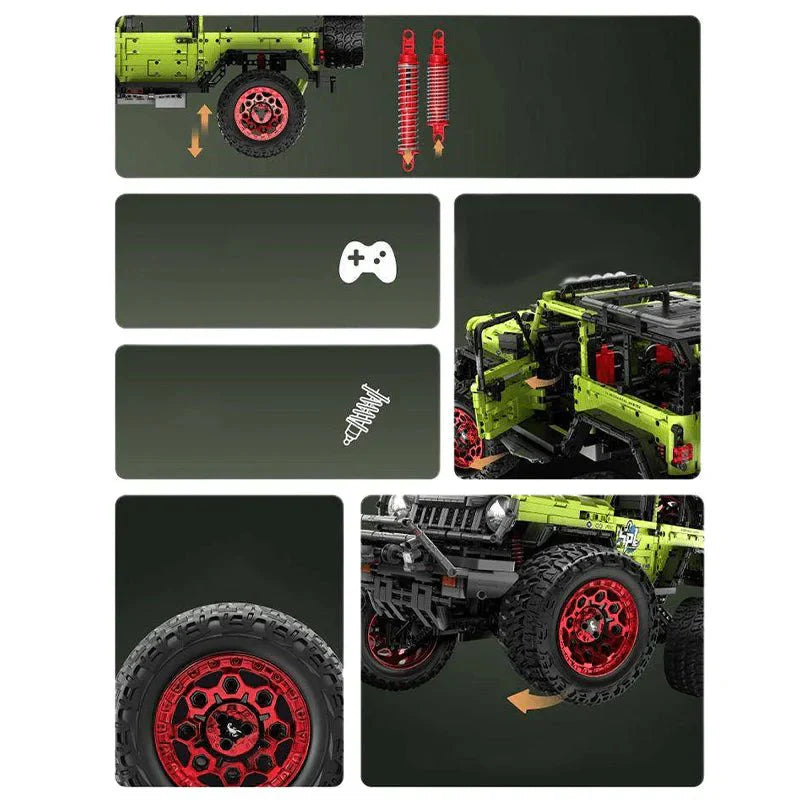 IM.Master 9829 - Green Off-Road Trail 4x4 - vue 12 | Power Blockz