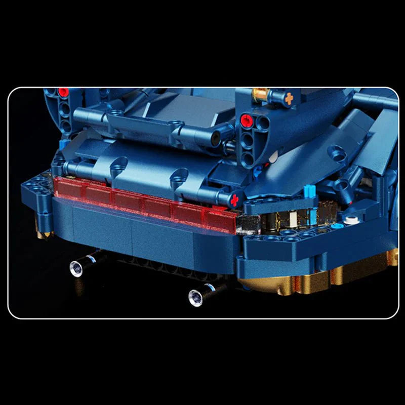 Xinyu YC-23006 - Widebody 911 RWB Blue - vue 7 | Power Blockz
