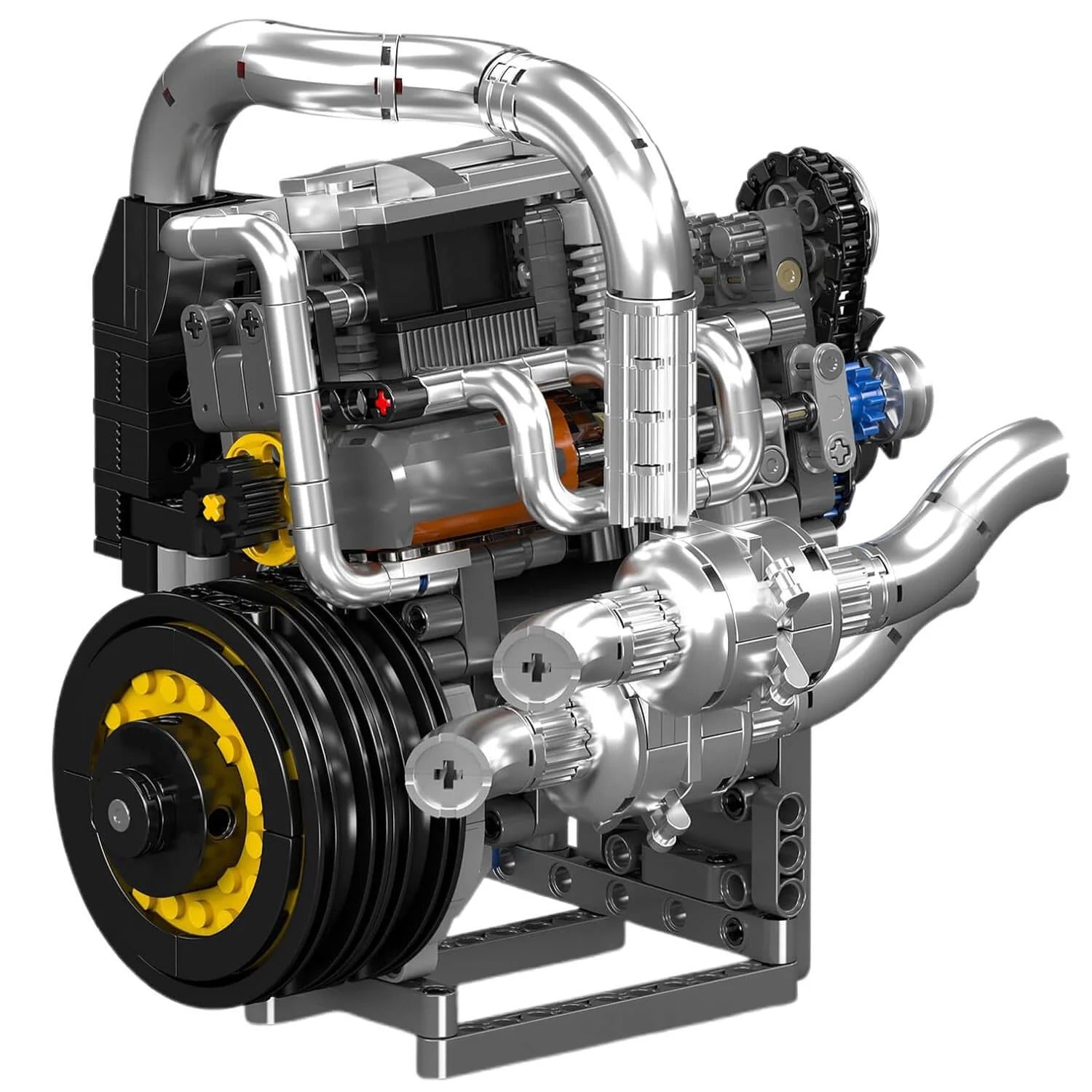 Mould King 10215 - V8 Supercar Engine Kit | Power Blockz