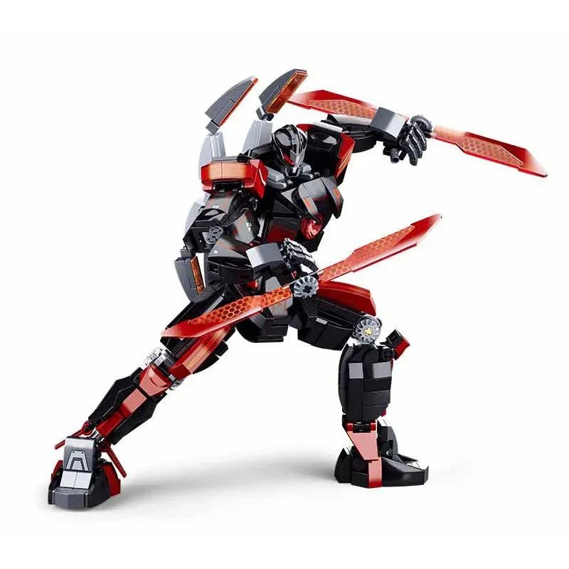 Dark Wanderer Transformed Mech Robot Warrior Bricks Toy | 585pcs - Dark Wanderer Transformed Mech Robot Warrior Bricks Toy | Power Blockz