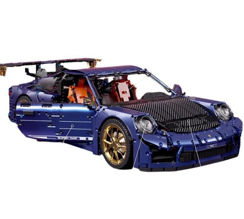 TGL T5037 - Blue - 911 GT3RS Track-Focused - vue 4 | Power Blockz