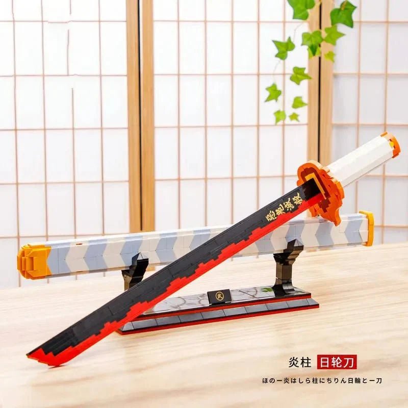 DK 1503 - Movie Demon Slayer Nichirin Sword Bricks Toy - vue 4 | Power Blockz
