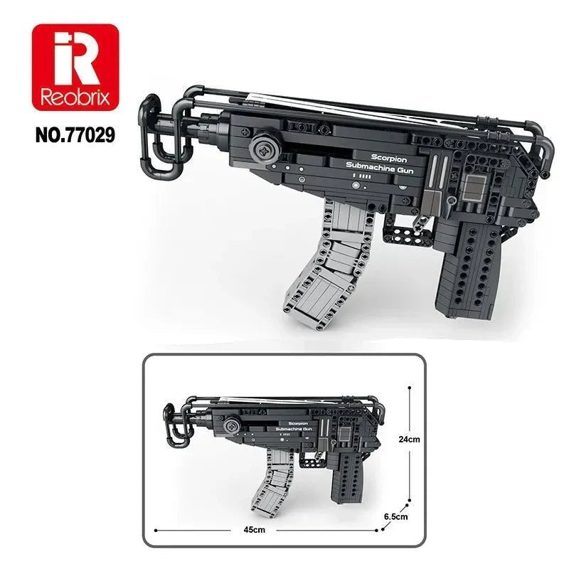 Reobrix 77029 - Scorpion Sub Machine - vue 4 | Power Blockz