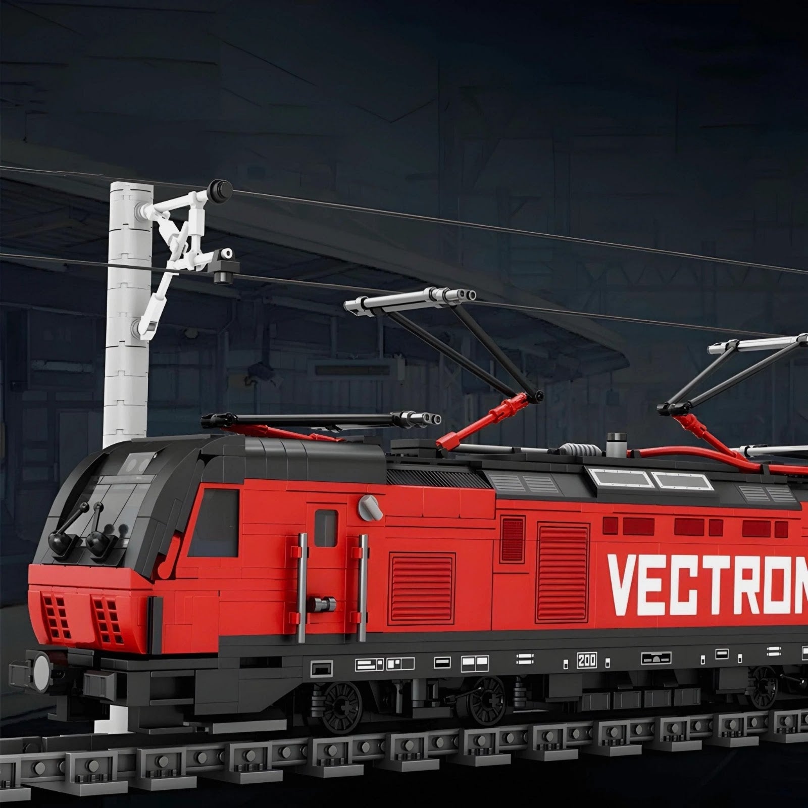 Reobrix 66019 - Vectron Electric Locomotive - vue 4 | Power Blockz