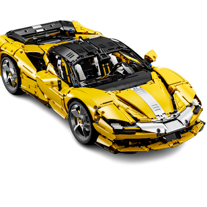 MISINI M6419 - Yellow - Ultimate SF90 – 2021 Edition - vue 9 | Power Blockz