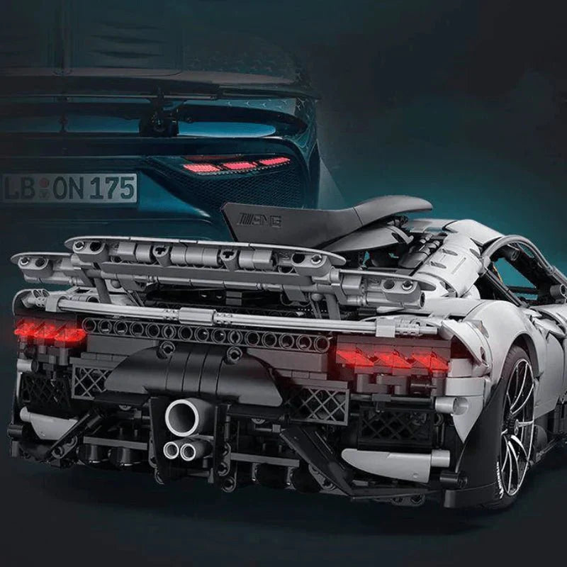 Mercedes AMG One - Building Blocks Set | Power Blockz - Mercedes AMG One - vue 15 | Power Blockz