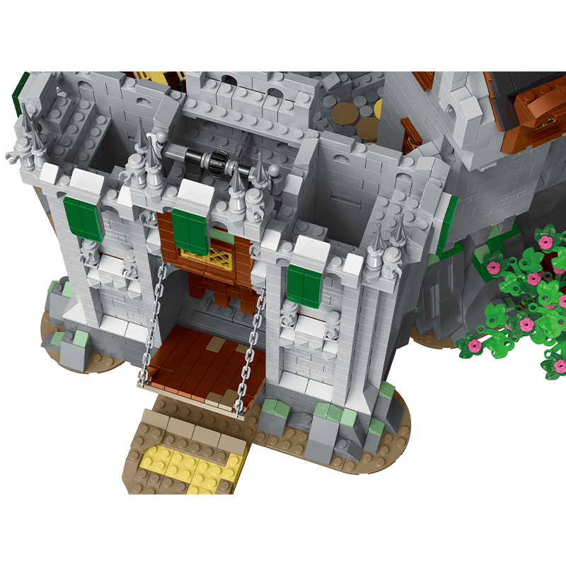 Mork 033010 - European Medieval Castle - vue 16 | Power Blockz