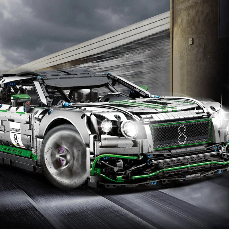Sembo 701138 - Static Version - GT3 Continental Endurance Racer - vue 8 | Power Blockz