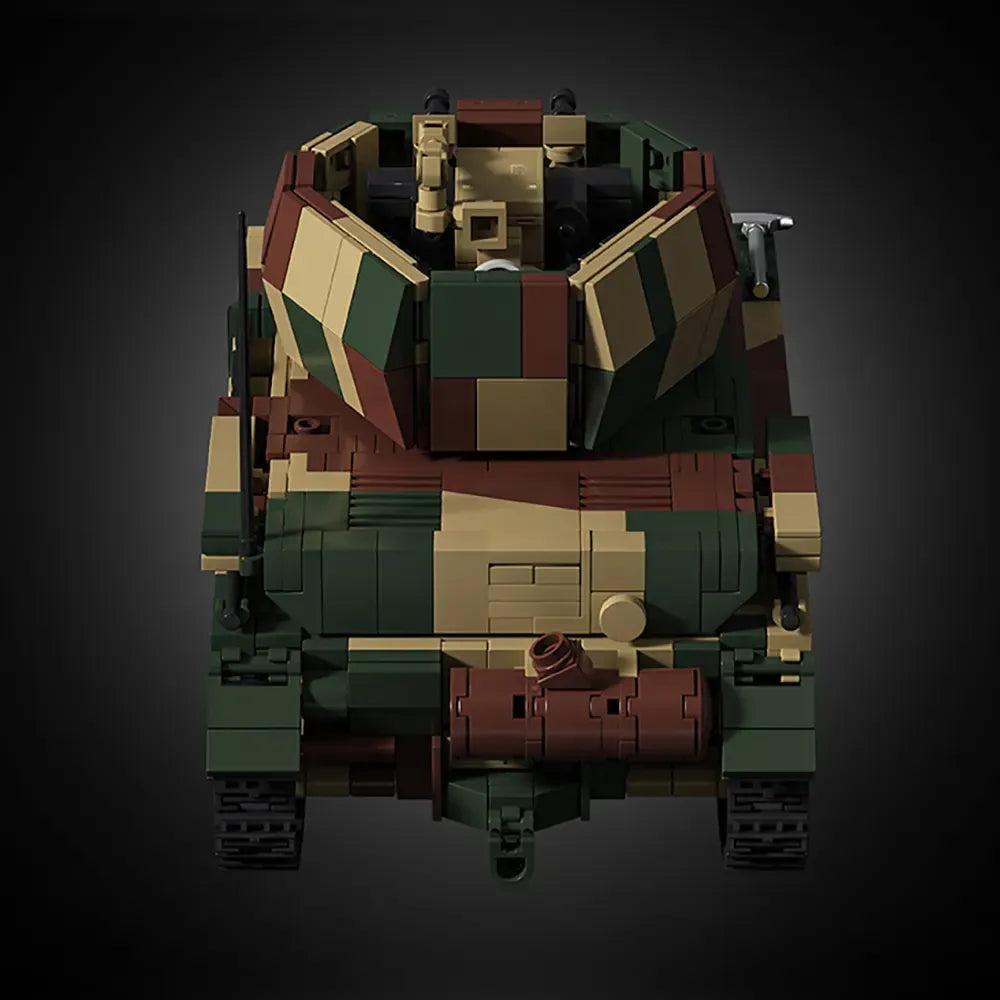 12GO 97031 - Wirbelwind Flakpanzer IV Tank - vue 9 | Power Blockz