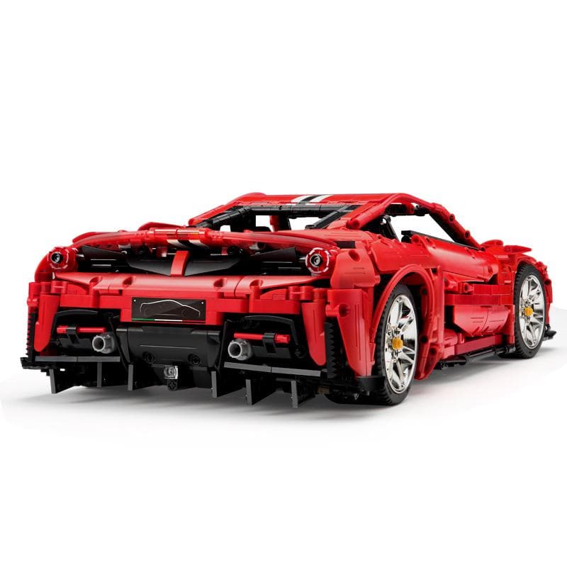 V8 488 Italian Supercar Red - vue 9