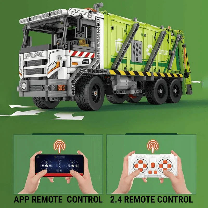 Reobrix 22022 - Urban Waste Collection Truck - vue 7 | Power Blockz