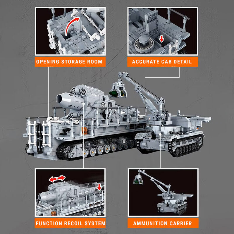 FC4303 - Giant Karl Mortar - Ultimate Edition - vue 5 | Power Blockz