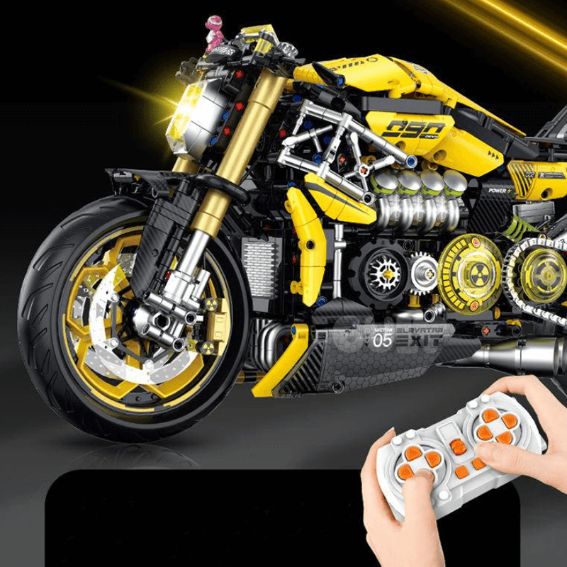 GULY 60519 - Cyberpunk Devil Roadster - vue 11 | Power Blockz