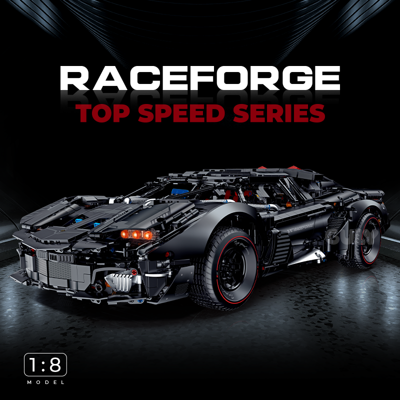 10618 - Dark Arsenal Armoured Missile Supercar - View 2 | Power Blockz