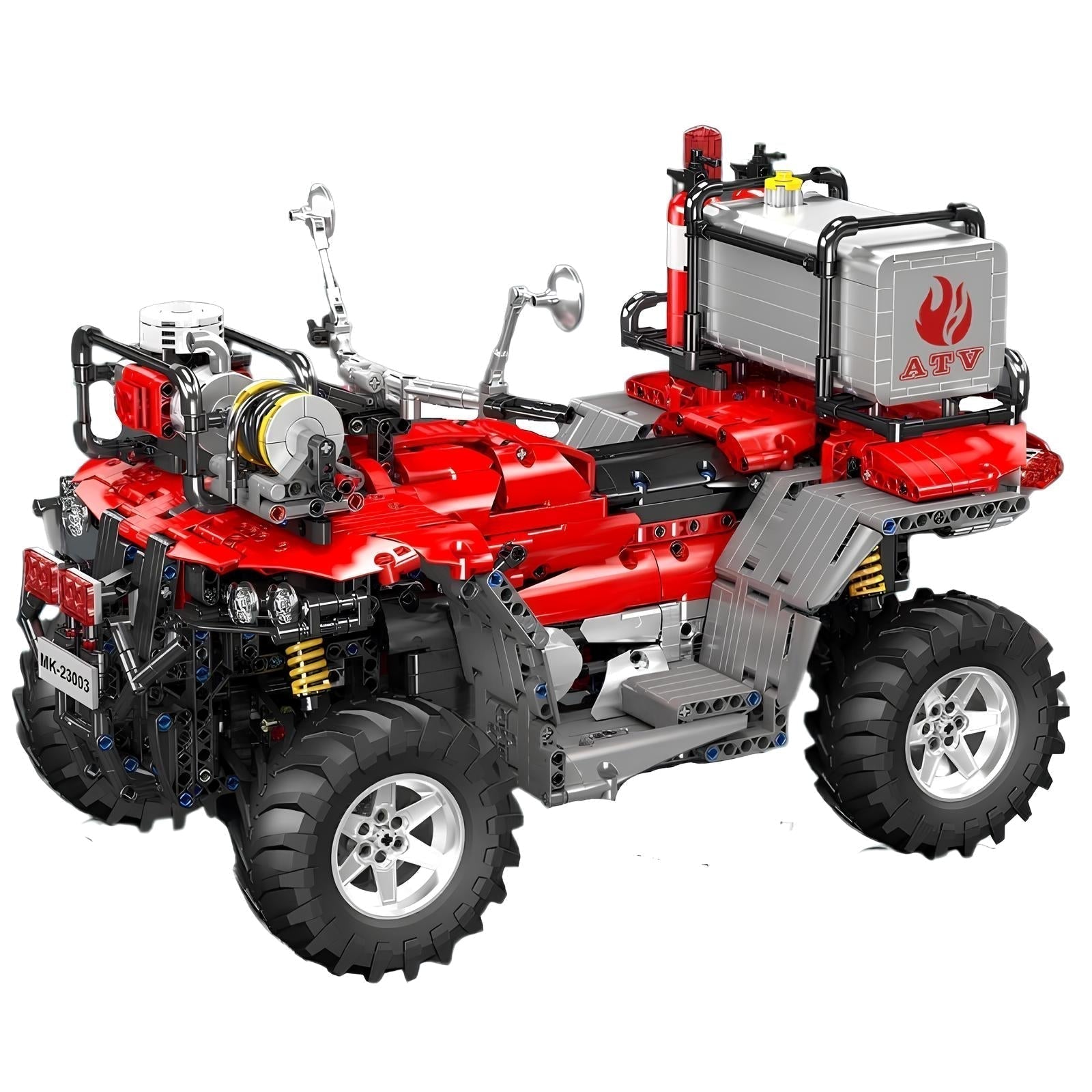 Mould King 23003 - ATV Fire Rescue Unit | Power Blockz