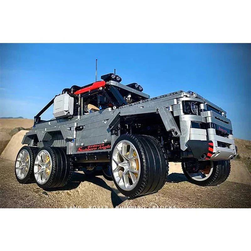 Qizhile 2301 - 6x6 Expedition Defender Off-Roader - vue 6 | Power Blockz