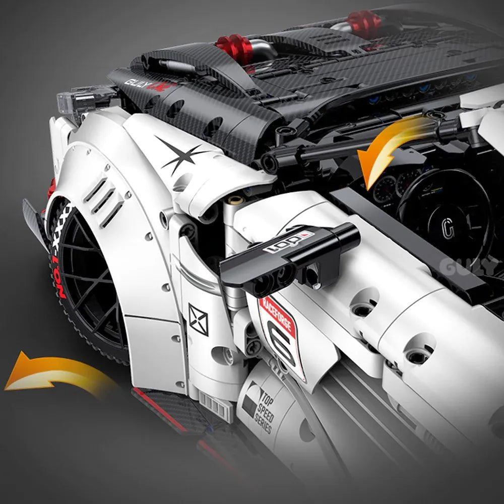 Guly 10630 - Static Version - Skyline R35 GTR Turbocharged - vue 9 | Power Blockz