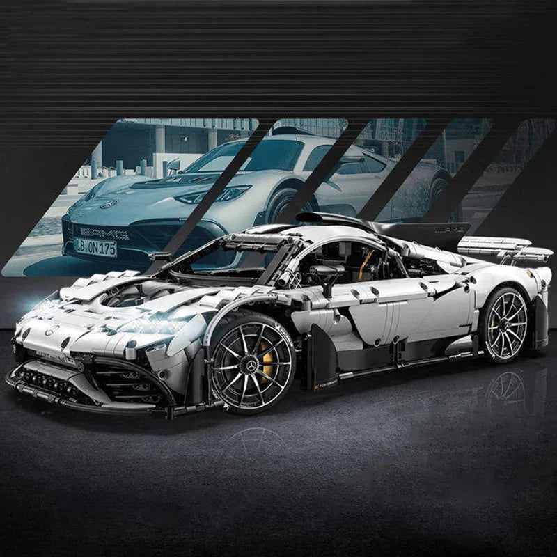 Mercedes AMG One - Building Blocks Set | Power Blockz - Mercedes AMG One - vue 10 | Power Blockz