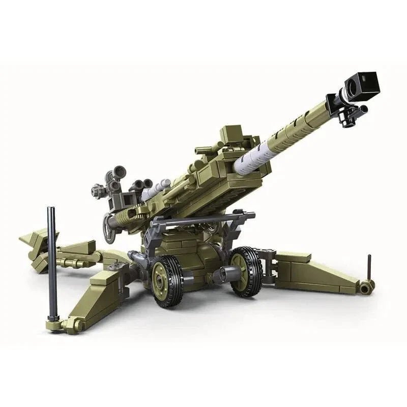 Sluban M38-B0890 - WW2 M777 Light Artillery | Power Blockz