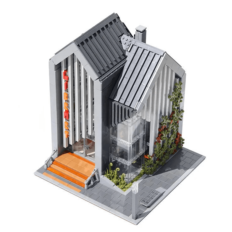 Mould King 16022 - Modern Library | Power Blockz