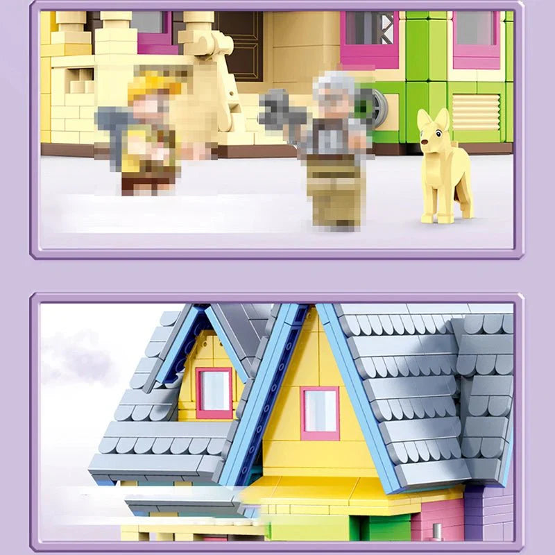 GULY 60503 - Flying Balloons House - vue 4 | Power Blockz