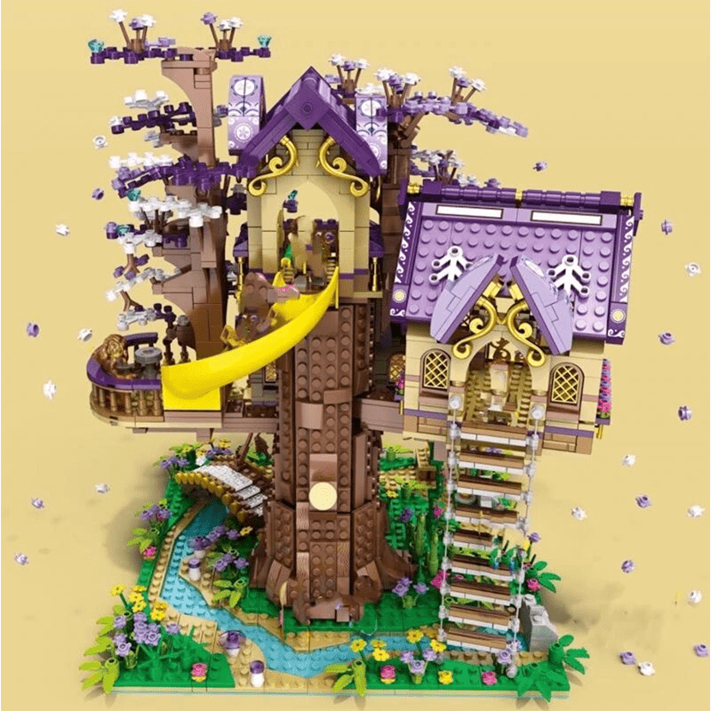 JuHang 86011 - Tree House - vue 2 | Power Blockz