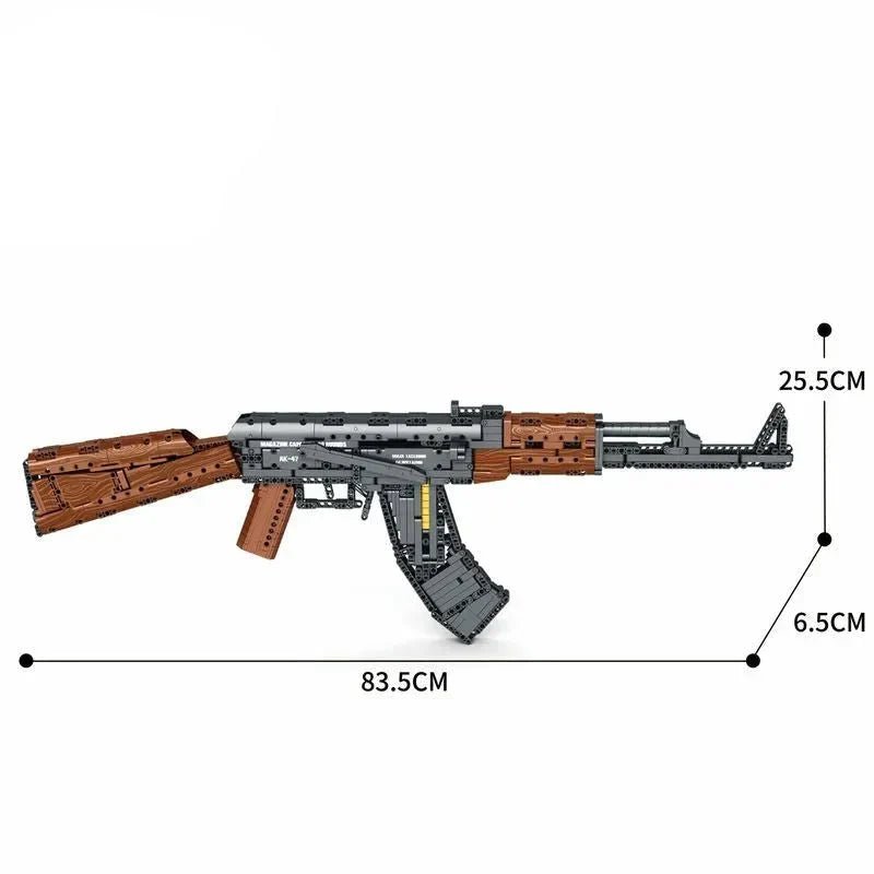 Reobrix 77005 - AK47 V2 - vue 6 | Power Blockz