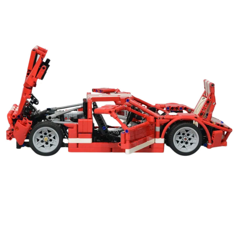 MOC-113244 - GT40 Iconic American Supercar - vue 7 | Power Blockz