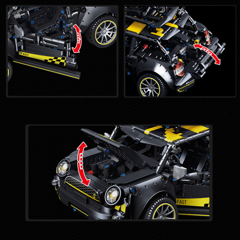 Caco C020 - Static Version - HellaFlush Compact Hatch - vue 4 | Power Blockz